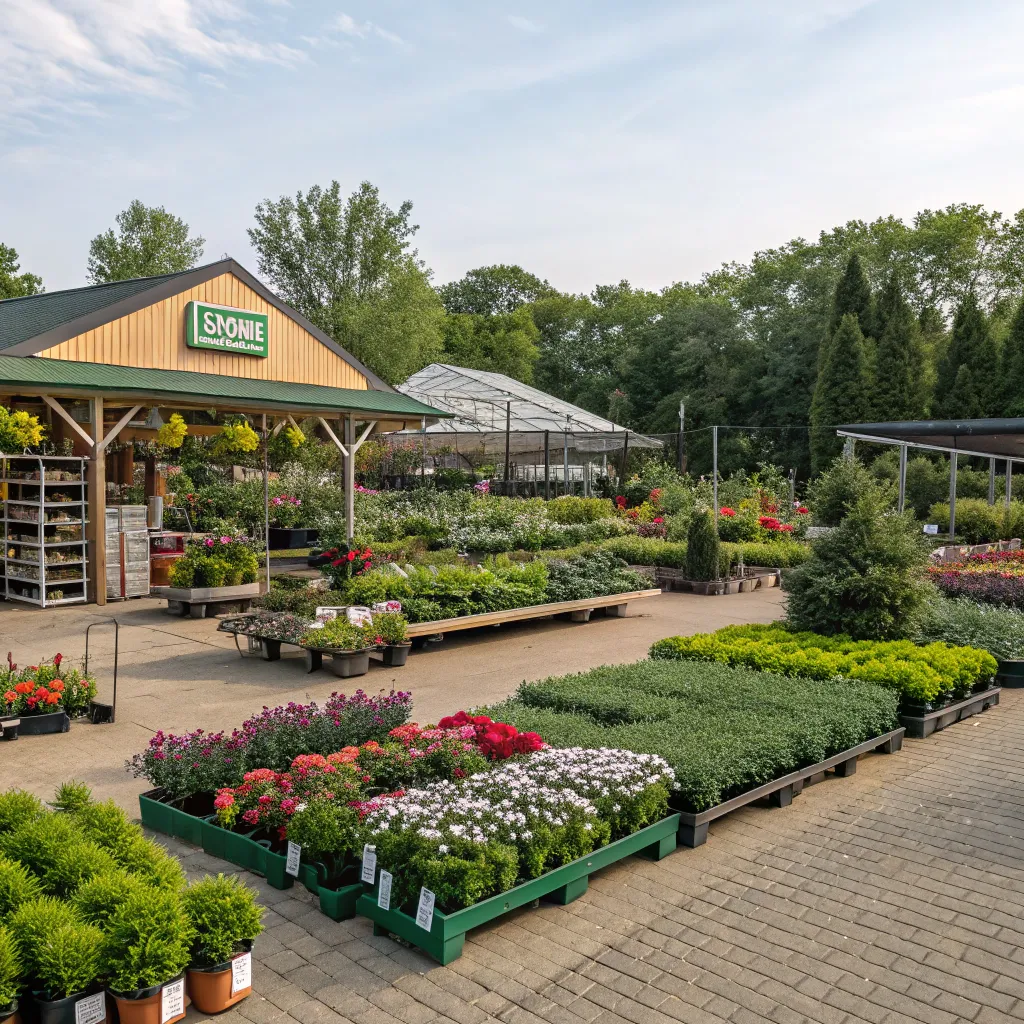 View of the TRIONETHIS Garden Center