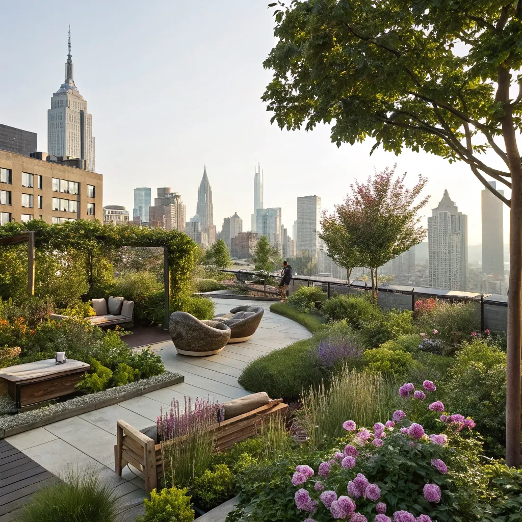 Rooftop Garden Oasis